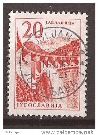 1961 X  JUGOSLAVIJA JUGOSLAWIEN  BOSNIA JABLANICA  CANCELATION  SLOVENIA LJUBLJANA    USED - Oblitérés