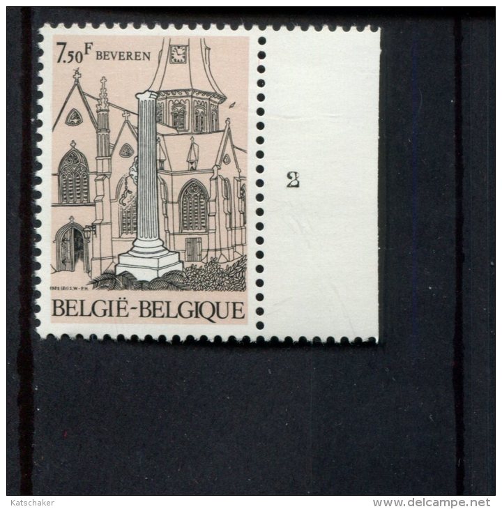 BELGIE  POSTFRIS MINT NEVER HINGED POSTFRISCH EINWANDFREI OCB 2059 Plaat 2 - 1981-1990