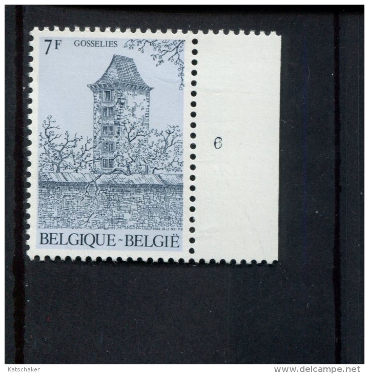 BELGIE  POSTFRIS MINT NEVER HINGED POSTFRISCH EINWANDFREI OCB 2054 Plaat 6 - 1981-1990