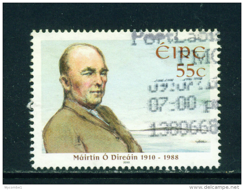 IRELAND - 2010 Mairtin O'Direain 55c Used As Scan - Usados