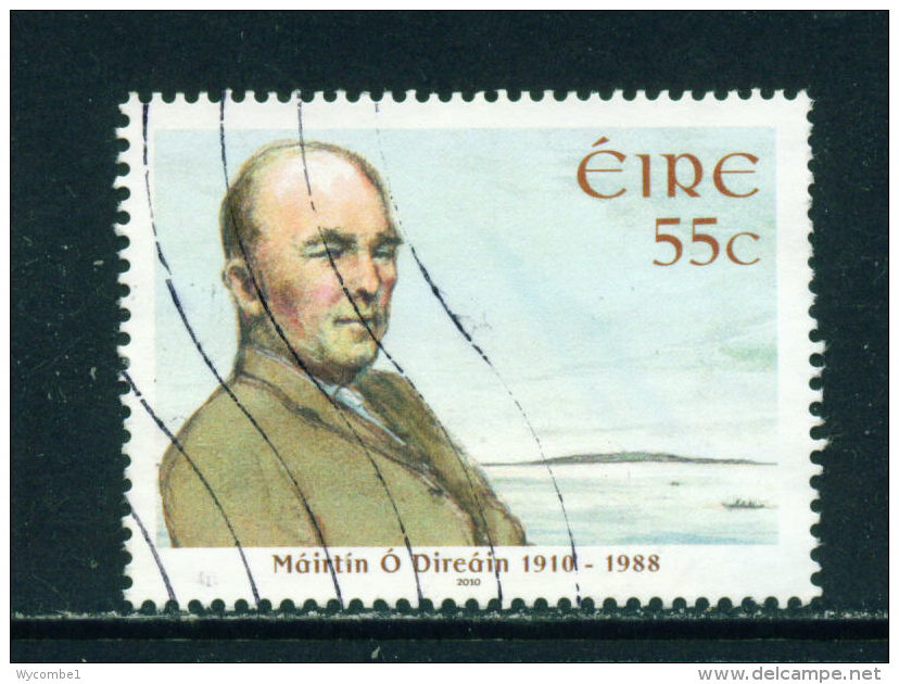 IRELAND - 2010 Mairtin O'Direain 55c Used As Scan - Used Stamps