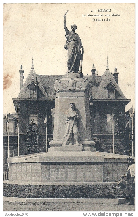 NORD PAS DE CALAIS - 59 - NORD - DENAIN - Le Monument Aux Morts - Kriegerdenkmal