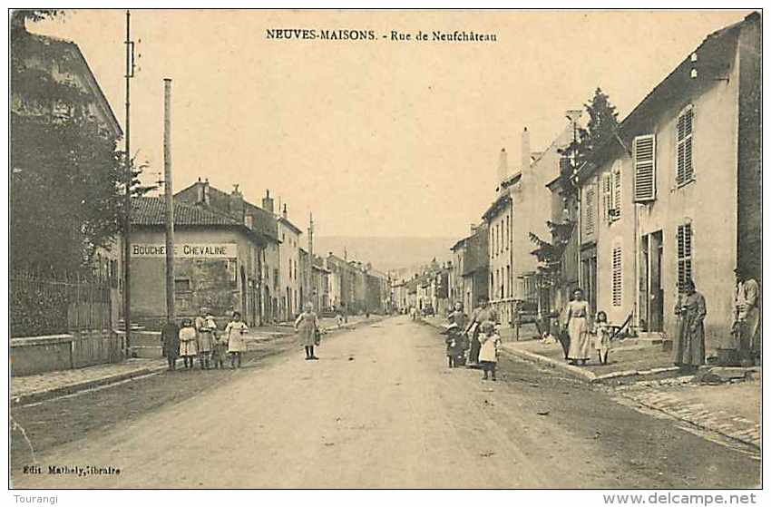Août13b 1221 : Neuves-Maisons  -  Rue De Neufchâteau - Neuves Maisons