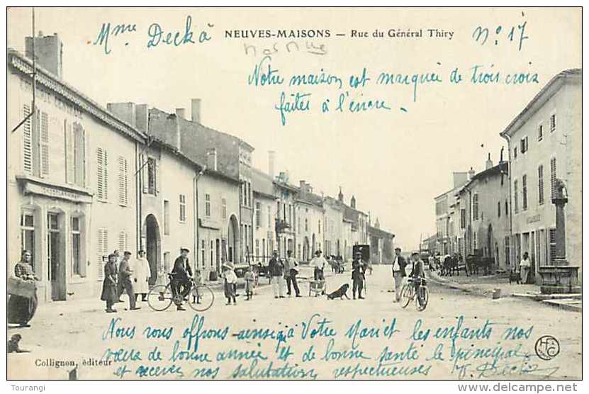 Août13b 1224 : Neuves-Maisons  -  Rue Du Général Thiry - Neuves Maisons