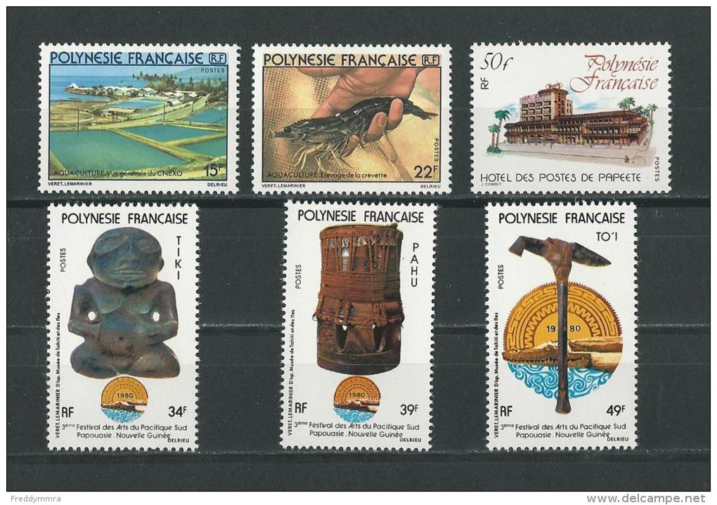 Polynésie:  150/ 155  ** - Unused Stamps