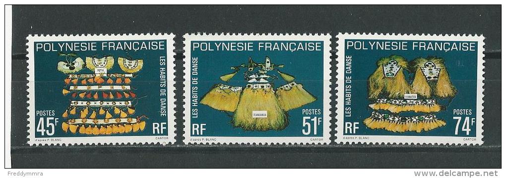 Polynésie:   138/ 140 ** - Unused Stamps