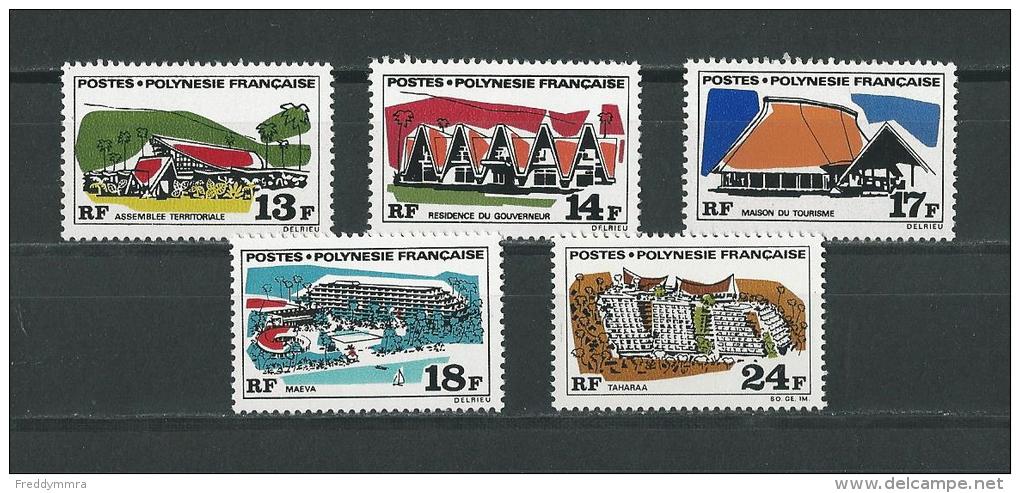 Polynésie:  72/ 76** - Unused Stamps