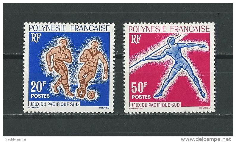 Polynésie:  22/ 23 * - Unused Stamps