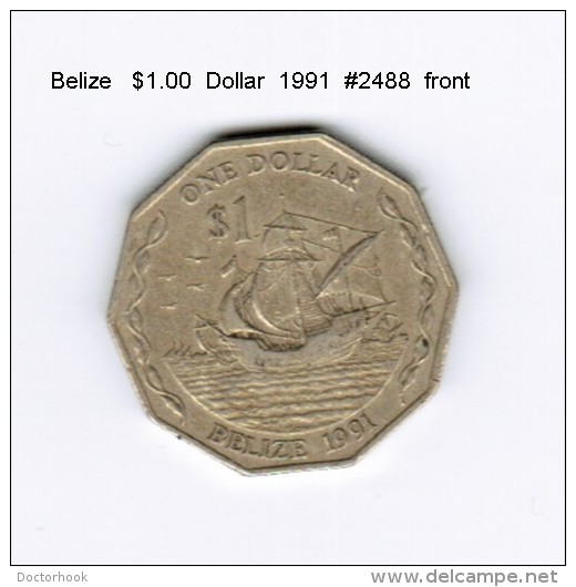 BELIZE    $1.00  DOLLAR  1991  (KM # 99) - Belize