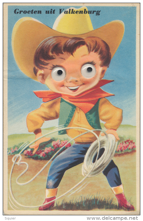 Moving Eyes, Oogjes, Valkenburg,Cowboy, Lasso - Humor