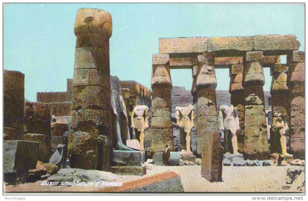 Egypte - LOUXOR - Small Temple Of Ramses - Louxor