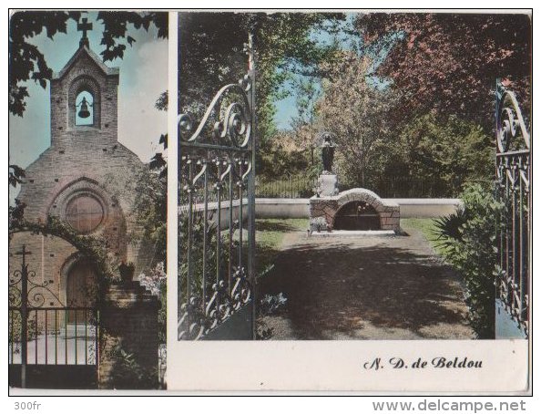 France CP Saint Jory (Haute Garonne) Grotte Et Chapelle ND De Beldou - Toulouse