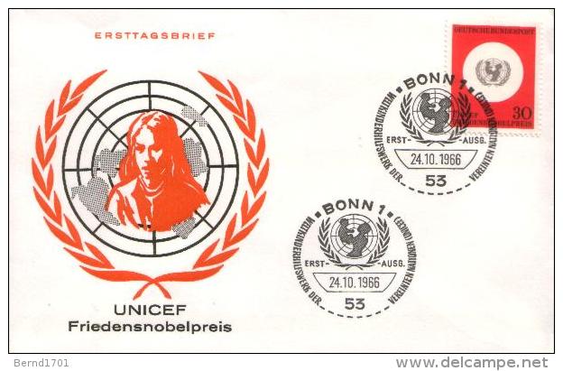 Germany  - Mi-Nr 527 FDC (X505)- - 1961-1970