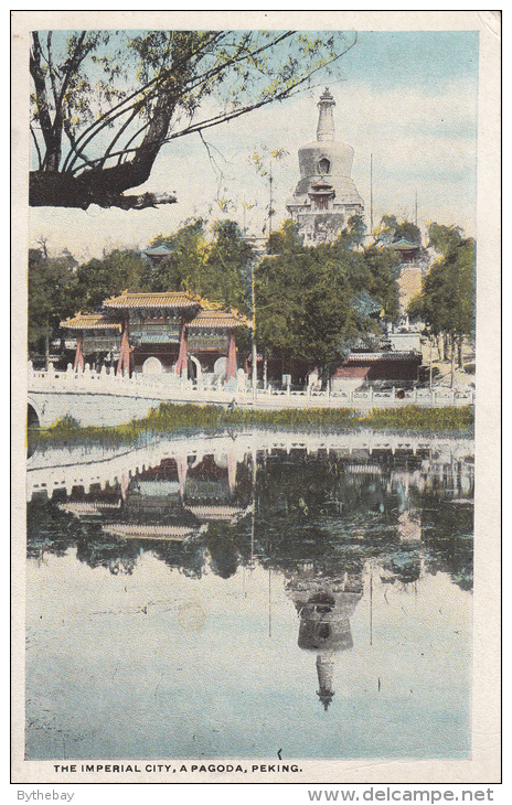 The Imperial City, Pagoda, Peking - Chine