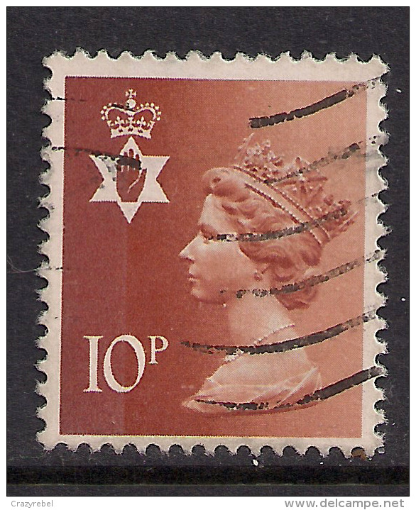 NORTHERN IRELAND GB 1976 10p Orange Brown SG N127. ( M204 ) - Irlande Du Nord