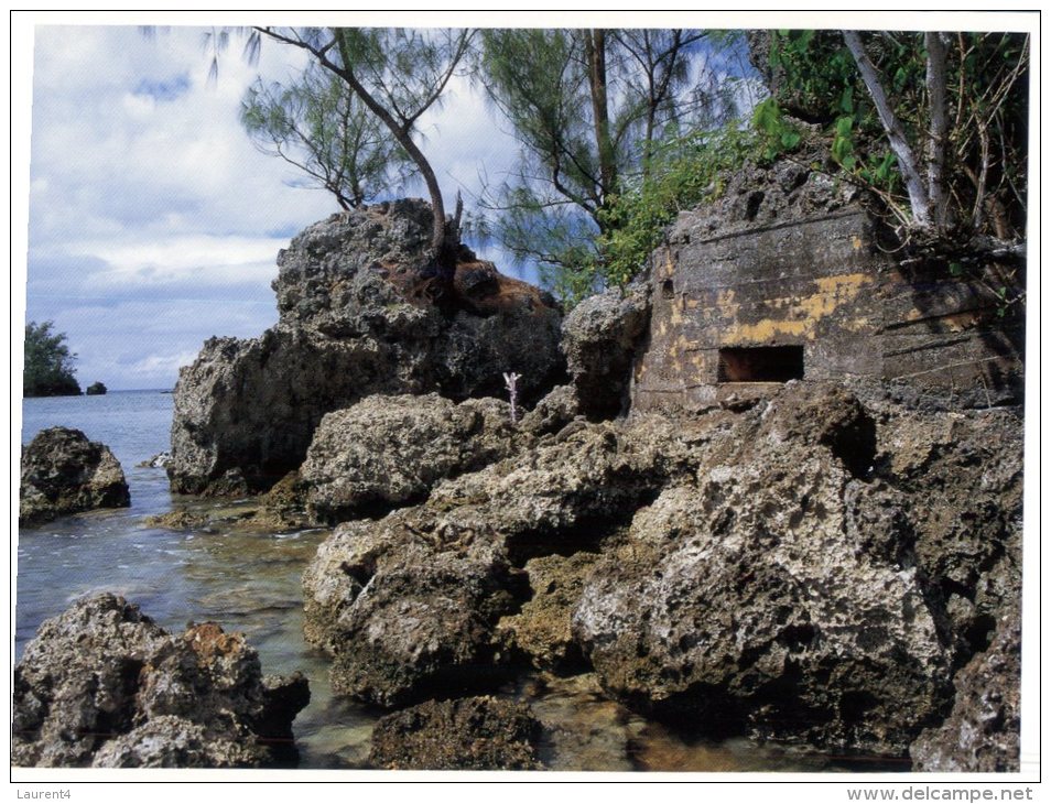 (987) Island Of Guam - Apaca Point Pill Box - Guam