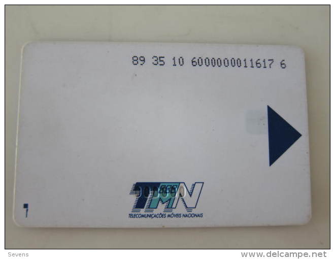 TMN GSM Tele Movel Chip Card, ,Code 893510,original Fixed Chip - Portugal