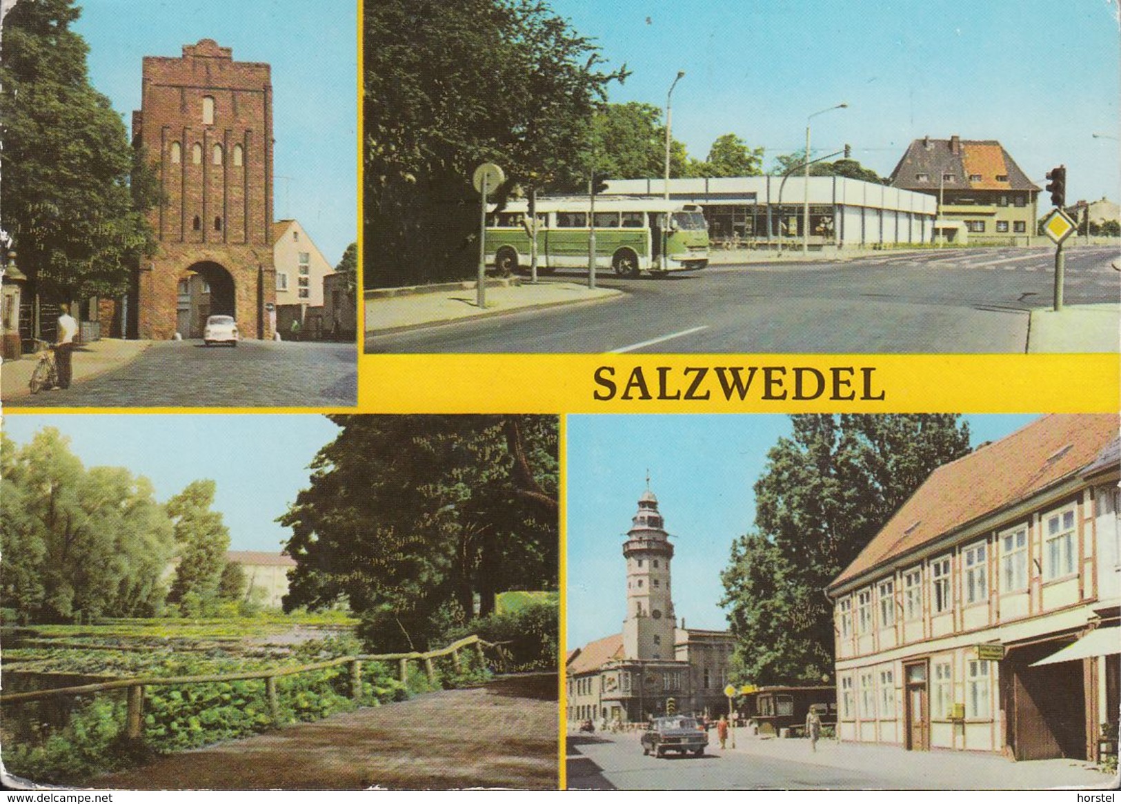 D-29410 Salzwedel - Ansichten - Bus - Cars - Nice Stamp - Salzwedel