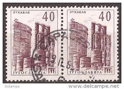 1961 X  JUGOSLAVIJA JUGOSLAWIEN  INDUSTRIA   CANCELATION  SARAJEVO  BOSNIA      USED - Used Stamps