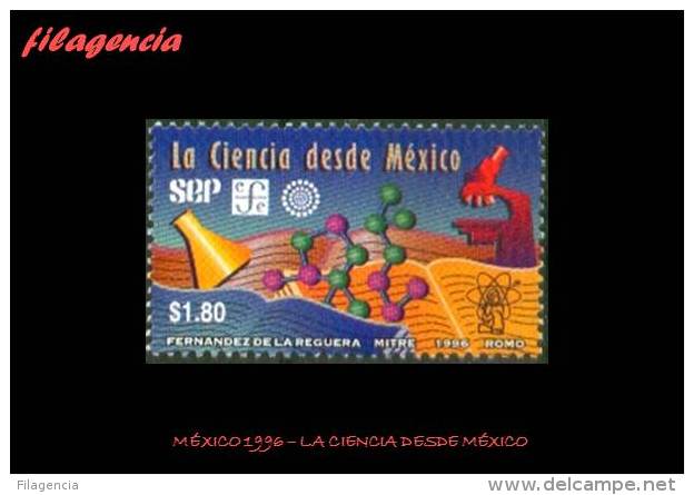 AMERICA. MÉXICO MINT. 1996 LA CIENCIA EN MÉXICO - México