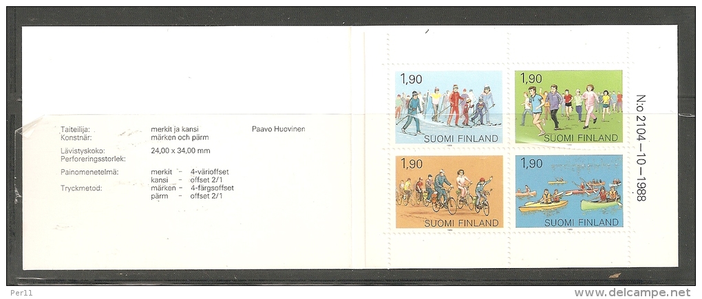 Finland 1989 MNH / ** ;   Mi:MH24   (sf131) - Carnets