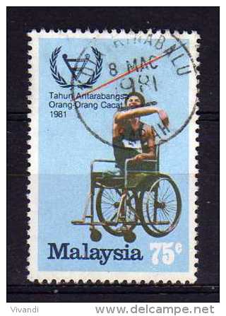 Malaysia - 1981 - 75 Cents International Year Of Disabled Persons - Used - Malaysia (1964-...)