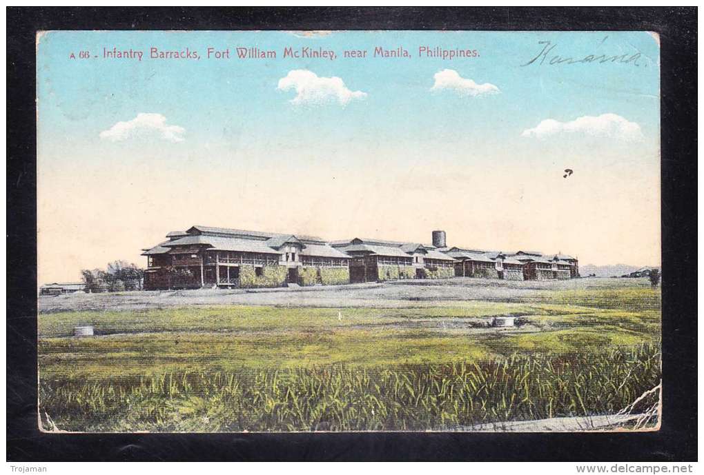 RP-14 INFANTRY BARRACKS FORT MCKINLEY NEAR MANILA - Philippines