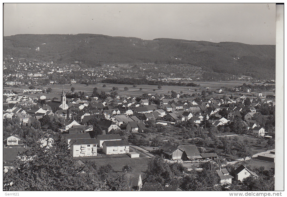 CH 4153 REINACH BL, Blick über Den Ort - Reinach