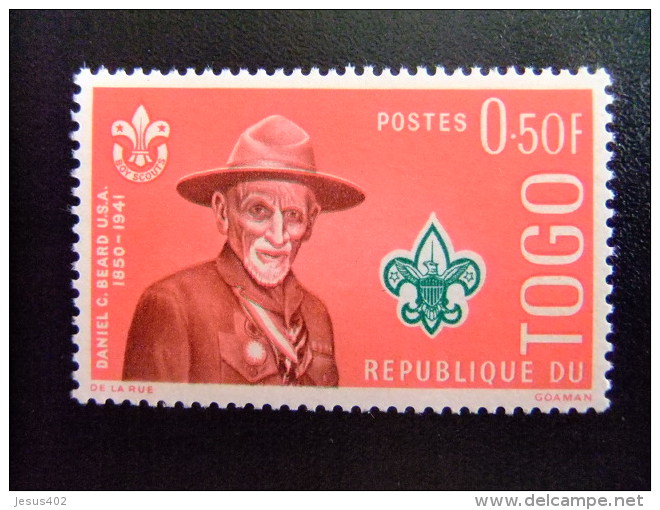 L61 TOGO  THEMA SCOUTISME-- JAMBOREE -- SCOUTS 334 ** MNH + 335 º FU - Used Stamps