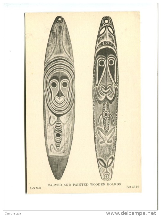 FIELD MUSEUM OF NATURAL HISTORY CHICAGO U.S.A Carved Wooden Ancestral Figures - Autres & Non Classés