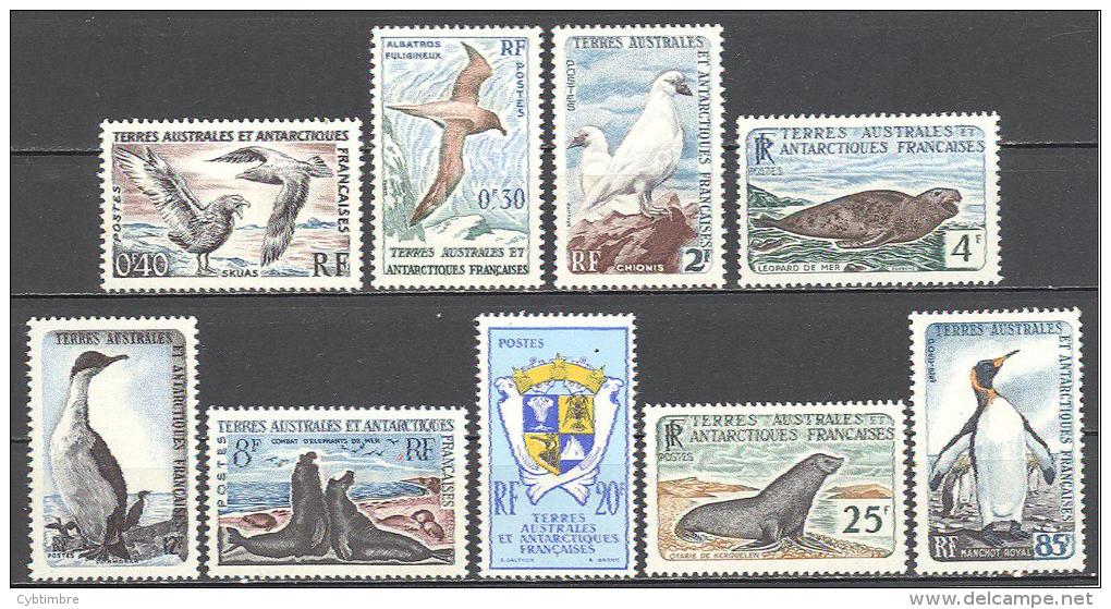 TAAF:12/7**; MNH; Albatros Fuligineux;skuas;chionis; Léopard De Mer;; éléphants De Mer; Cormoran; Otarie De Kerguelen - Neufs