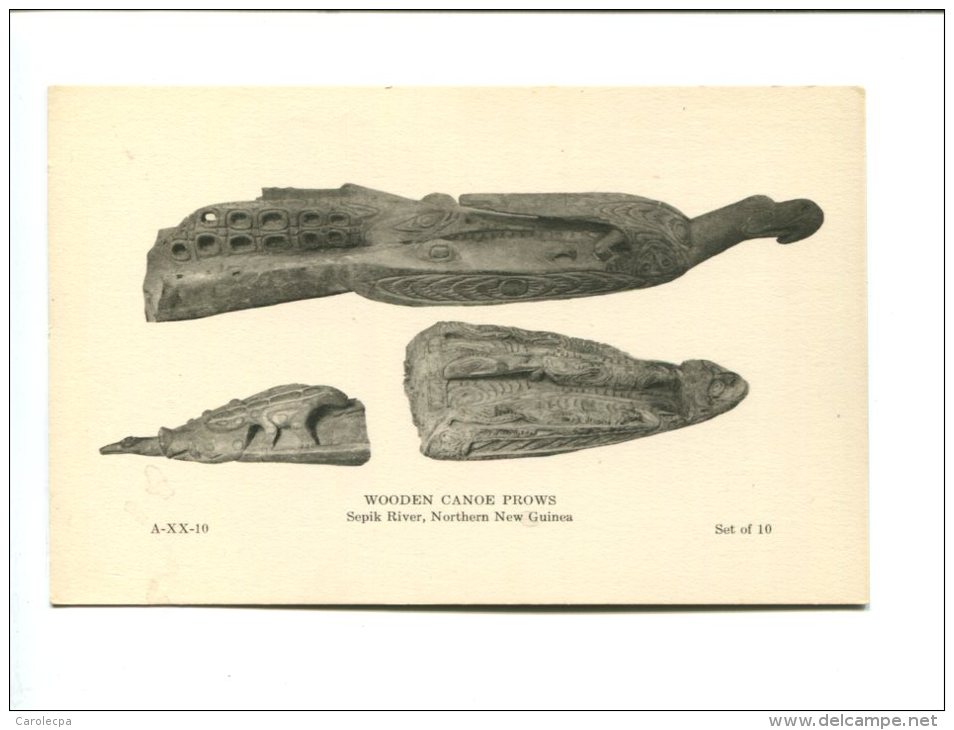 FIELD MUSEUM OF NATURAL HISTORY CHICAGO U.S.A Carved Wooden Ancestral Figures - Autres & Non Classés