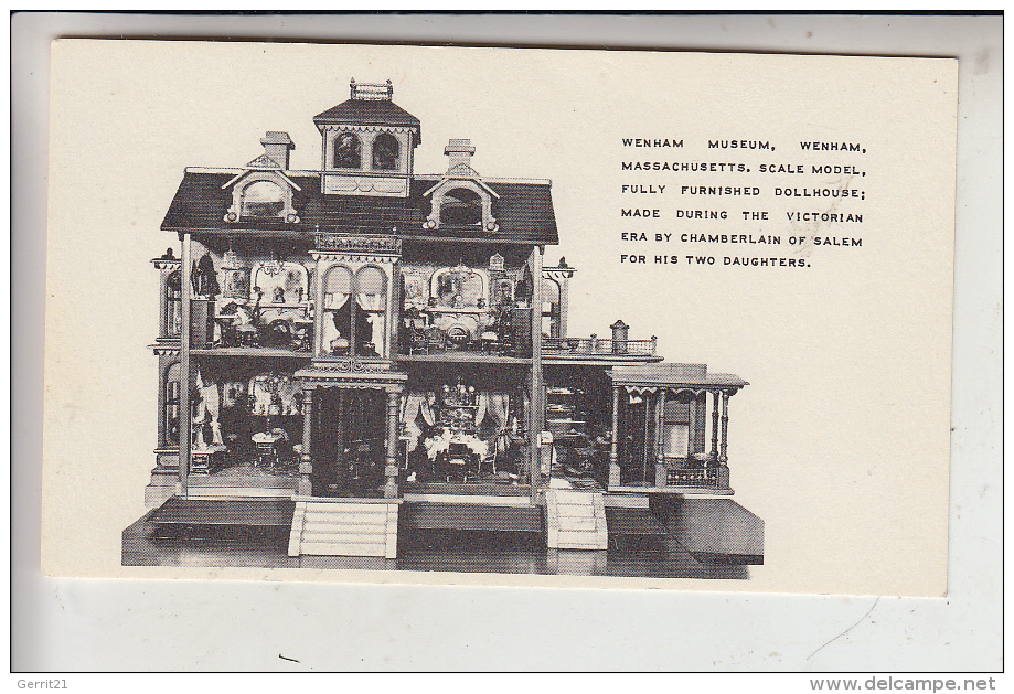 SPIELZEUG - Puppenhaus / Dollhouse, Wenham Museum - Massachusetts - Jeux Et Jouets