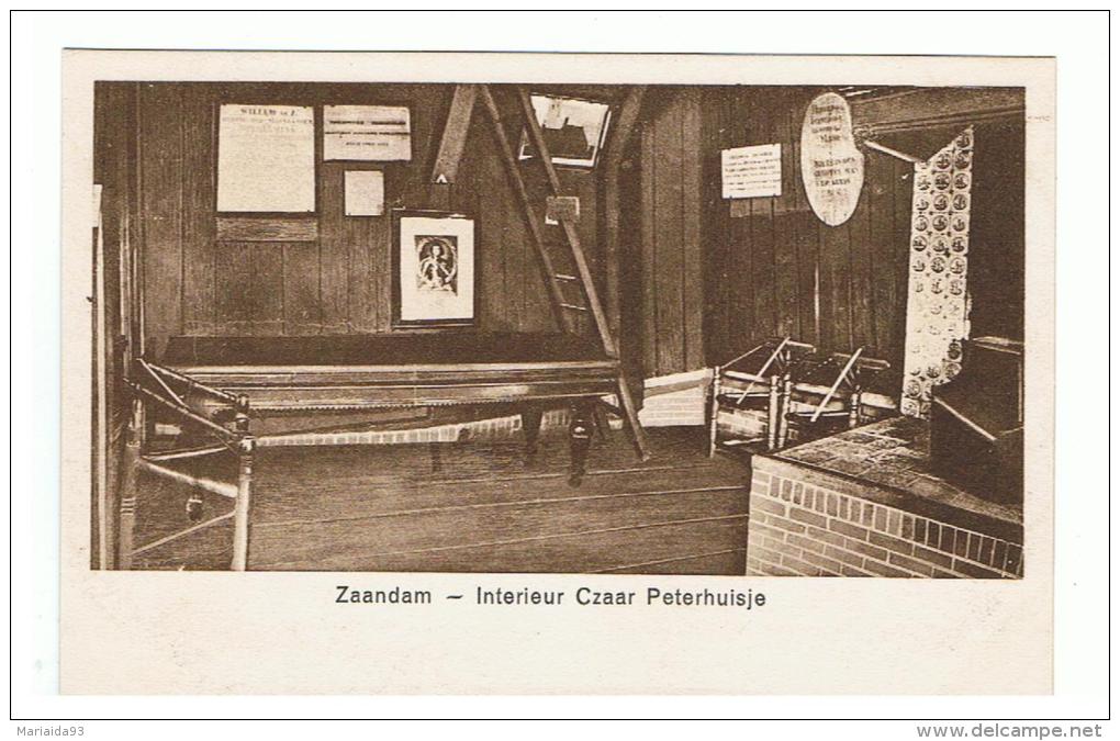 ZAANDAM - PAYS BAS - NEDERLAND - THE NETHERLANDS - INTERIEUR CZAAR PETERHUISJE - Zaandam