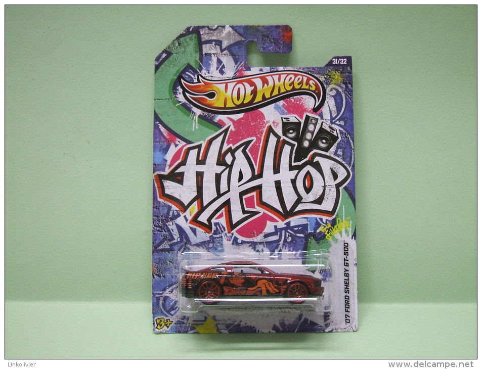 FORD SHELBY GT-500 ´07 - Hip Hop - HW Jukebox 2013 - HOTWHEELS Hot Wheels Mattel 1/64 - HotWheels