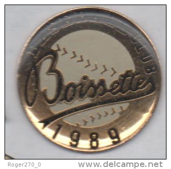 Baseball , Club  Boissettes , 1989 - Honkbal