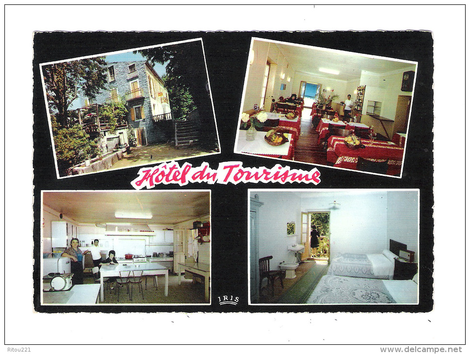 20 - ZONZA - Corse -  Hotel Du Tourisme - Multivues -cuisine Cuisiniers Salle Chambre Radio TSF - Boliche