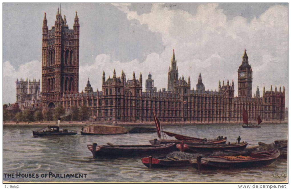 A R QUINTON 1052 - THE HOUSES OF PARLIAMENT - Quinton, AR