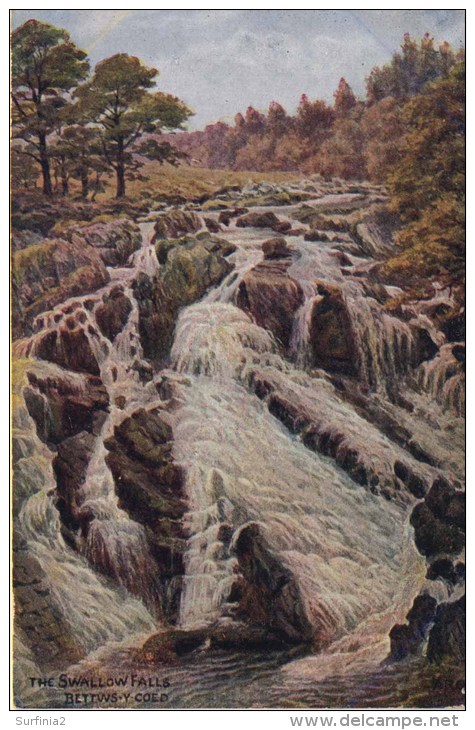 A R QUINTON 1076 - THE SWALLOW FALLS, BETTWS-Y-COED - Quinton, AR