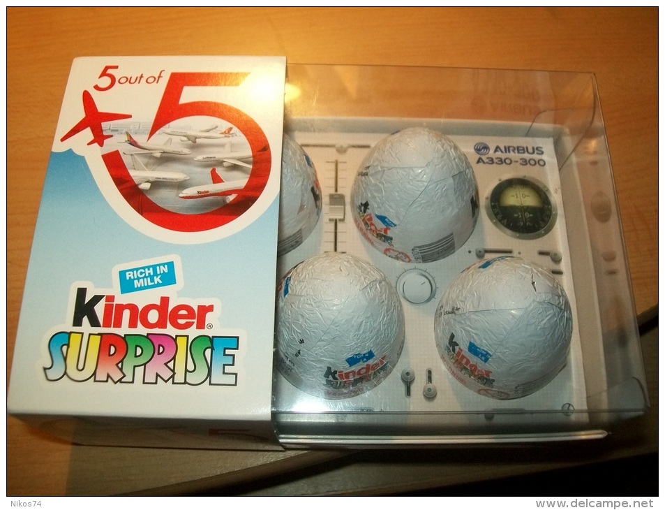 KINDER AIBUS A330-300 DC093C DC093F DC093E DC093D DC093H - Sets