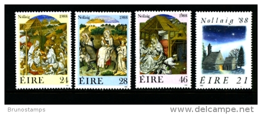 IRELAND/EIRE - 1988 CHRISTMAS  SET MINT NH - Unused Stamps
