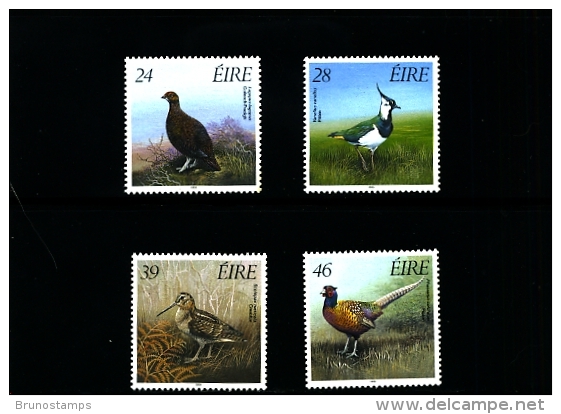 IRELAND/EIRE - 1989  GAME BIRDS   SET  MINT NH - Unused Stamps