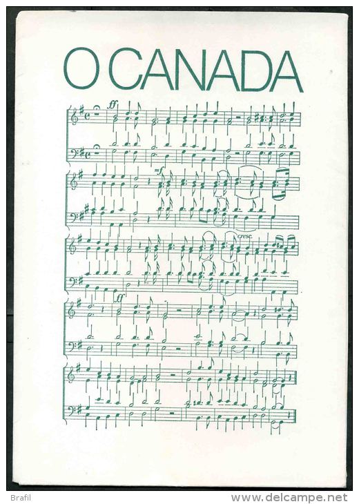 1980 Canada, Inno " O Canada ", Serie Completa Nuova (**) Con Custodia - Blocks & Sheetlets