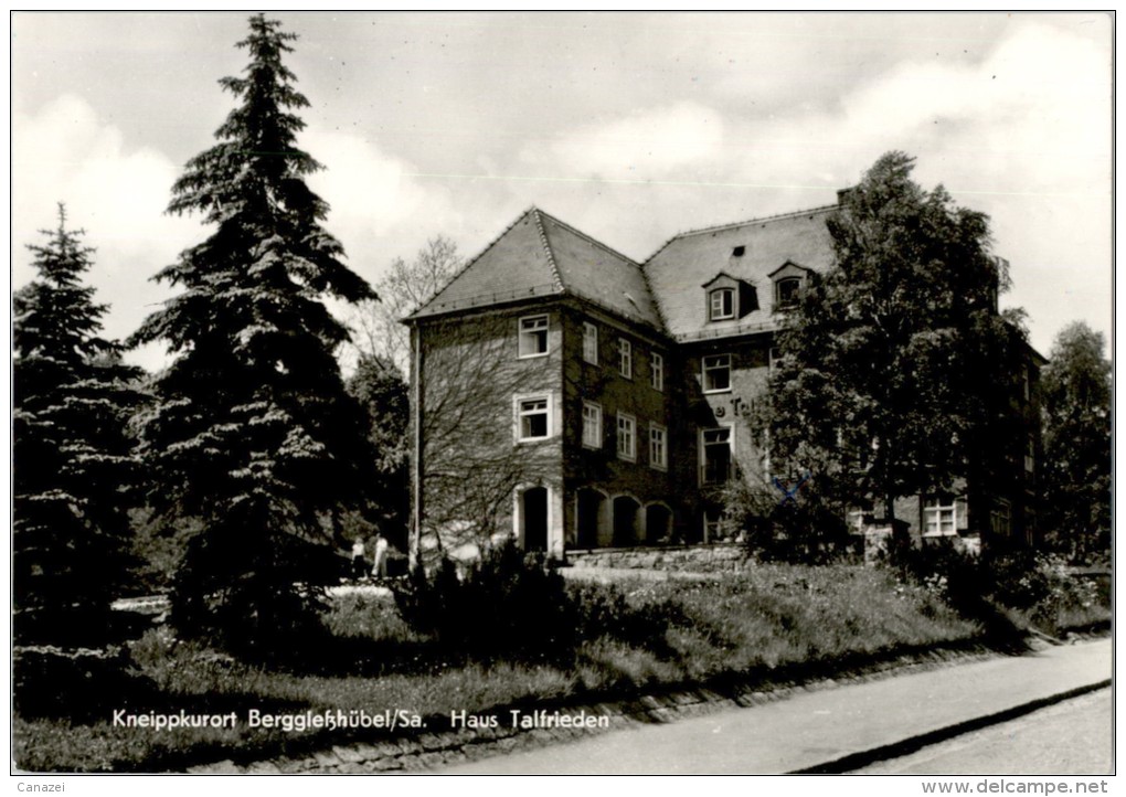 AK Berggießhübel, Haus Talfrieden, Gel, 1974 - Bad Gottleuba-Berggiesshuebel