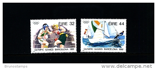 IRELAND/EIRE - 1992  OLYMPIC GAMES  SET MINT NH - Neufs