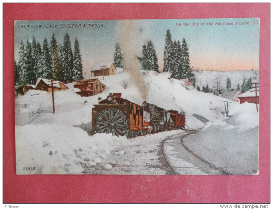 Idaho--Snow Plow Ready To Clear A Track--not Mailed--PJ 239 - Autres & Non Classés