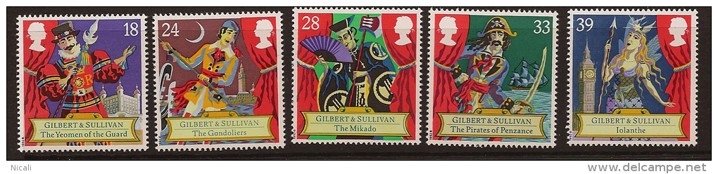 GREAT BRITAIN 1992 Operas SG 1624-8 UNHM RG211 - Unused Stamps