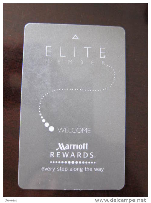 Hotel Key Card,Marritt Rewards, Elite Member - Ohne Zuordnung