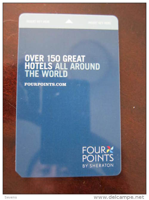 Hotel Key Card,Four Points By Sheraton - Zonder Classificatie