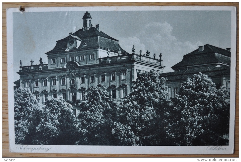 Ludwigsburg 1935, Schloß, Used - Ludwigsburg